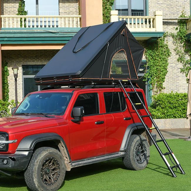 Black Hardtop Rooftop Tent